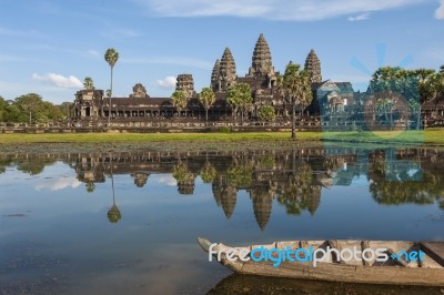 Angkor Wat Cambodia Stock Photo