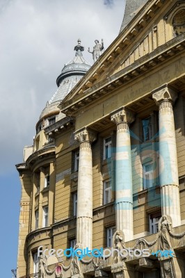 Anker House Budapest Stock Photo