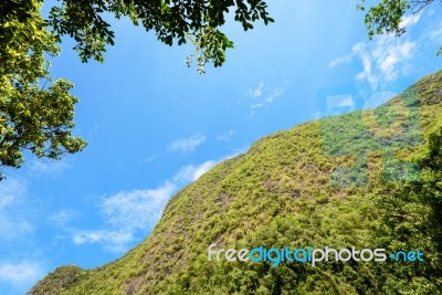 Ant View Khao Chang Mountain Stock Photo