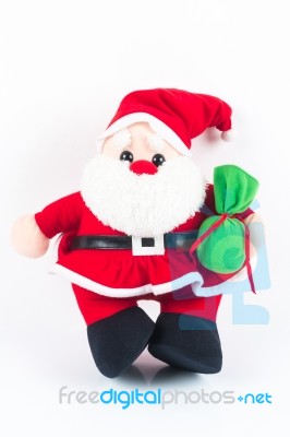 Anta Claus Rag Doll Stock Photo