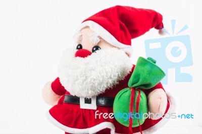 Anta Claus Rag Doll Stock Photo