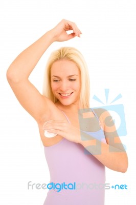 Anti Perspirant Deodorant Stock Photo