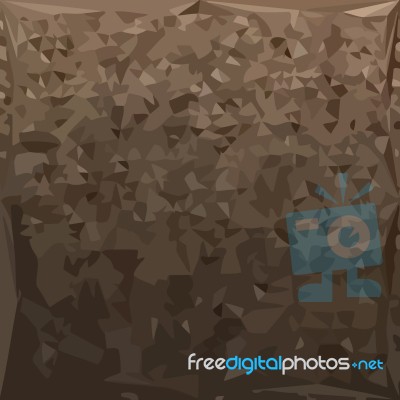 Antique Brass Camo Abstract Low Polygon Background Stock Image