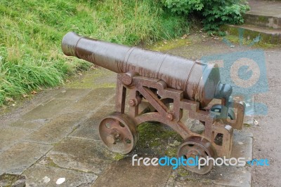 Antique Canon Stock Photo