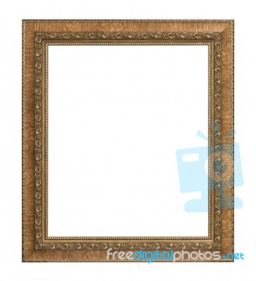 Antique Picture Frame Stock Photo