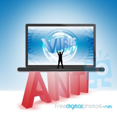 Antivirus Security Stock Image