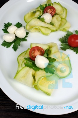 Appetizer Of Zucchini Stock Photo