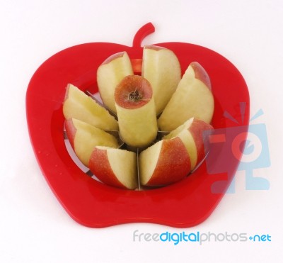 Apple Slicer Stock Photo