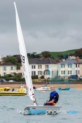 Appledore, Devon/uk - August 14 : Sailing In The Torridge And Ta… Stock Photo