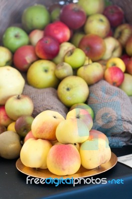 Apples - Apple Selectiion - Apple Crop Stock Photo