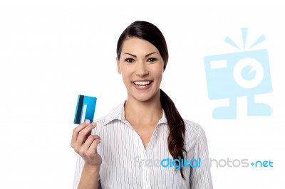 Apply For Your Credit Card Now Stock Photo