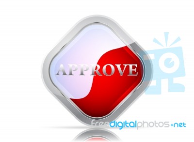 Approve Icon Stock Image