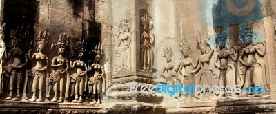 Apsara Stock Photo