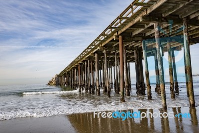 Aptos Pier Stock Photo