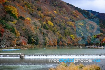 Arashiyama, Kyoto, Japan Stock Photo