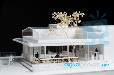 Architectural Model Stock Photo