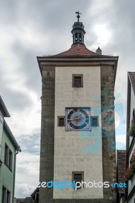 Architecture, Bavaria, Bavarian, Building, City, Clock, Colorful… Stock Photo