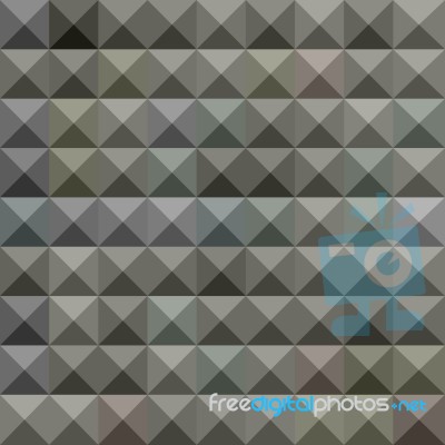 Argent Grey Abstract Low Polygon Background Stock Image