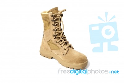 Army Boots Stock Photo