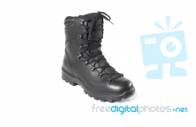 Army Boots Stock Photo