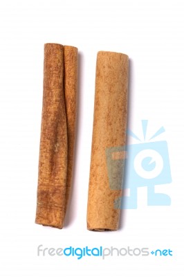 Aromatic Cinnamon Sticks Stock Photo