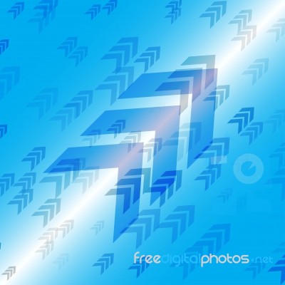 Arrow Background Stock Image