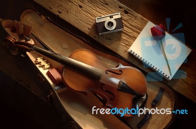 Art Music Background Stock Photo