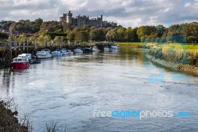 Arundel Castle Stock Photo