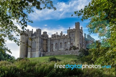 Arundel Castle Stock Photo