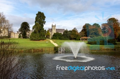 Ashdown Forest, Sussex/uk - October 29 : Ashdown Park Hotel In T… Stock Photo