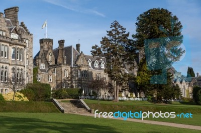 Ashdown Forest, Sussex/uk - October 29 : Ashdown Park Hotel In T… Stock Photo