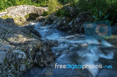 Ashness Bridge Stock Photo