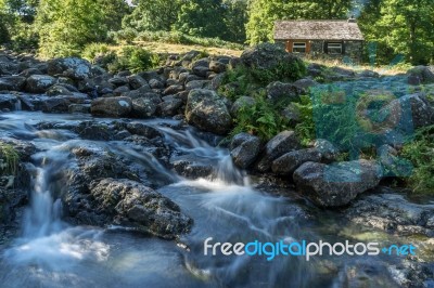 Ashness Bridge Stock Photo