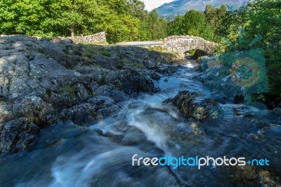 Ashness Bridge Stock Photo