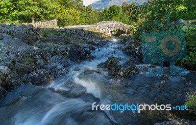 Ashness Bridge Stock Photo