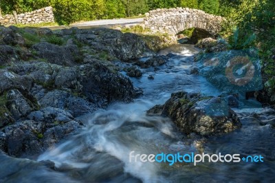 Ashness Bridge Stock Photo