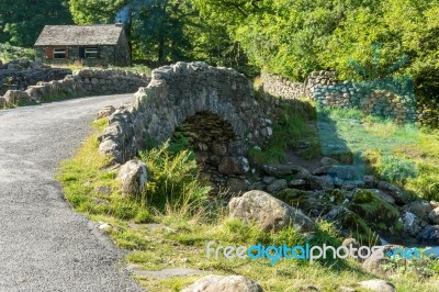 Ashness Bridge Stock Photo