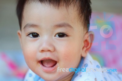 Asian Baby Stock Photo