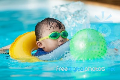 Asian Boy Stock Photo