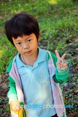 Asian Boy Stock Photo