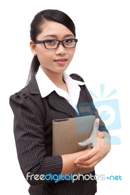 Asian Business Woman Stock Photo