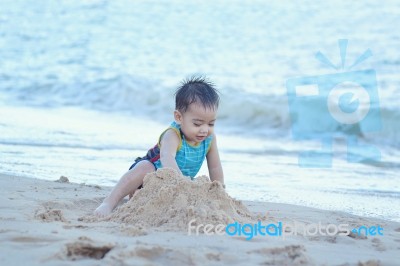 Asian Child Stock Photo