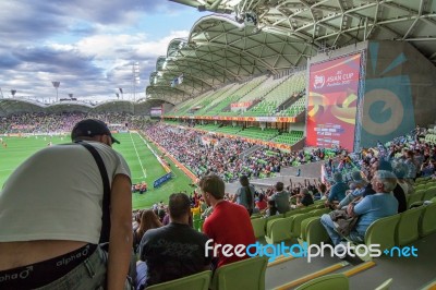 Asian Cup 2015 Stock Photo