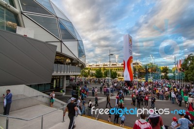 Asian Cup 2015 Stock Photo