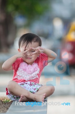 Asian Girl Stock Photo