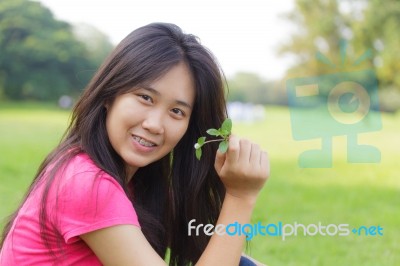 Asian Girl Stock Photo