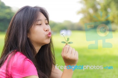 Asian Girl Stock Photo