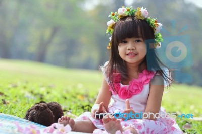 Asian Girl Stock Photo