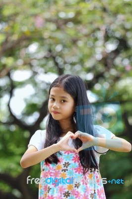 Asian Girl Stock Photo