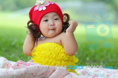 Asian Girl Stock Photo